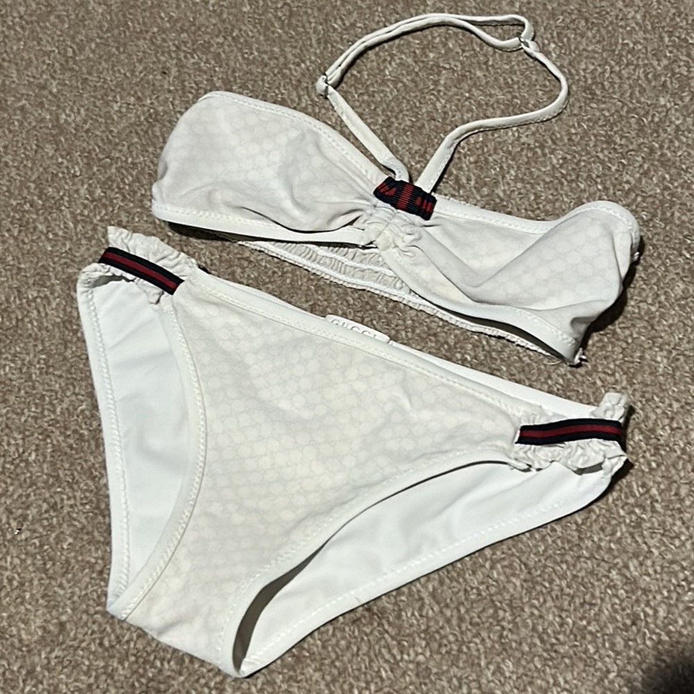 ๐ฆ Gucci Toddler GG Monogram Swimsuit - Picture 3 of 14